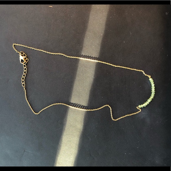 Light green necklace